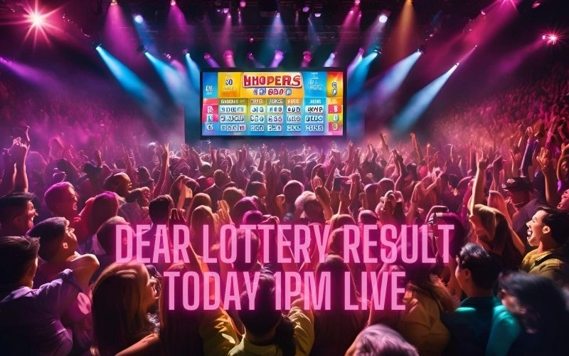 dear lottery result today 1pm live